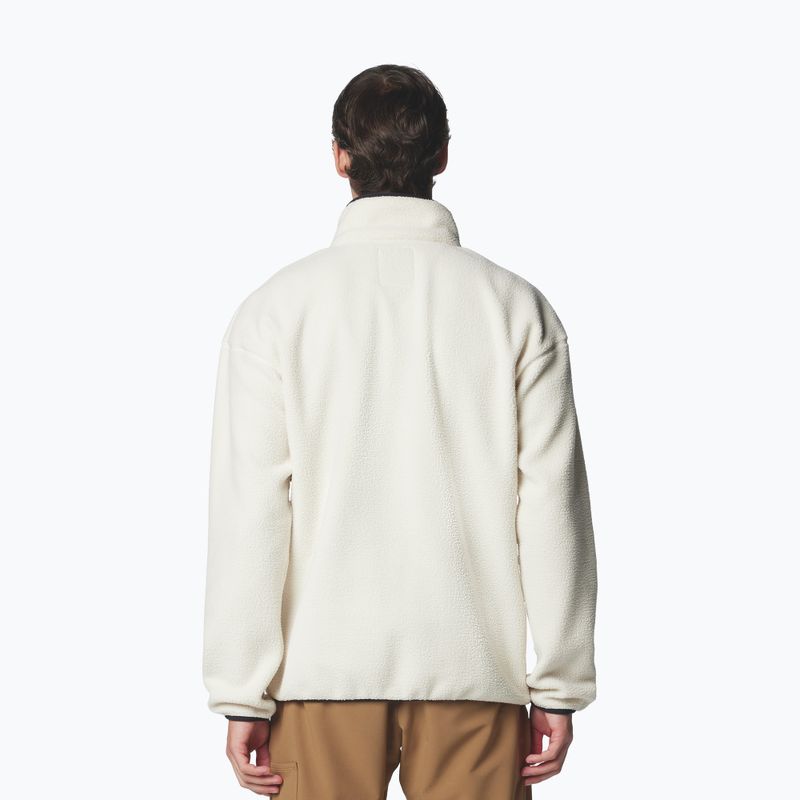 Herren-Fleecejacke Columbia Helvetia II Half Snap Fleece chalk 3