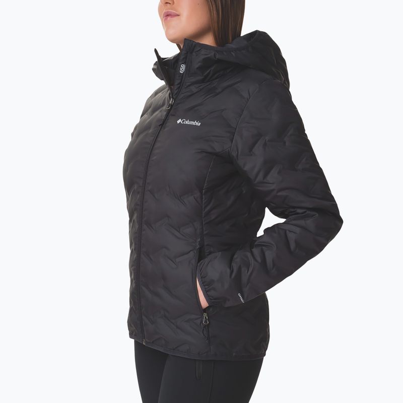 Damen-Daunenjacke Columbia Delta Ridge II Down Hooded black 2