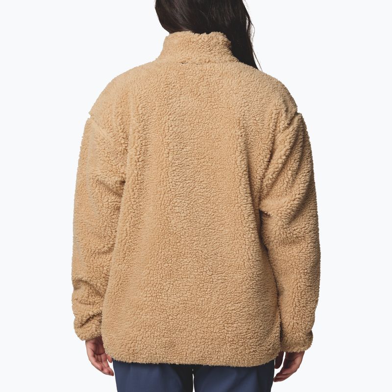 3-in-1 Damenjacke Columbia Drop Ridge II Interchange camel brown 8