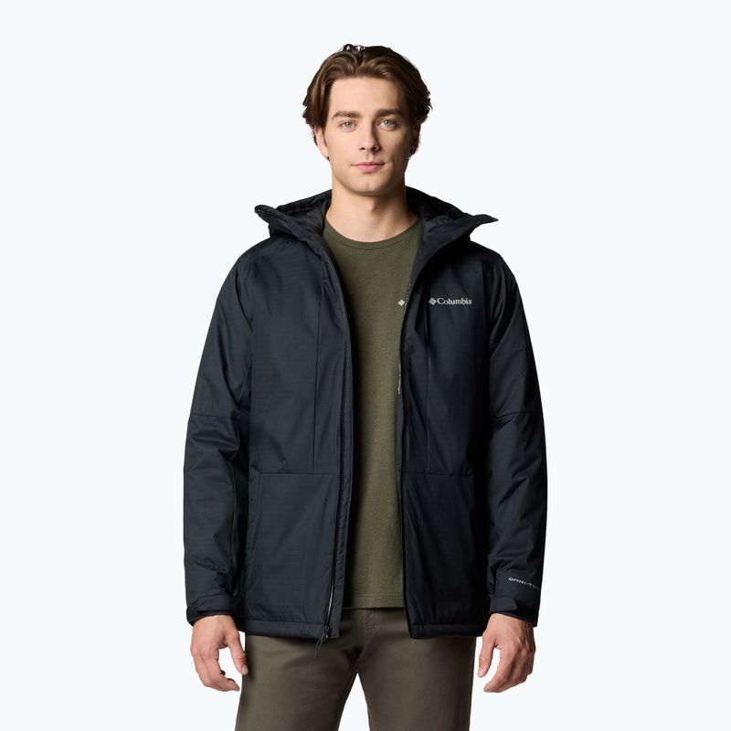 Gefütterte Jacke Herren Columbia Point Paark II Insulated black 5
