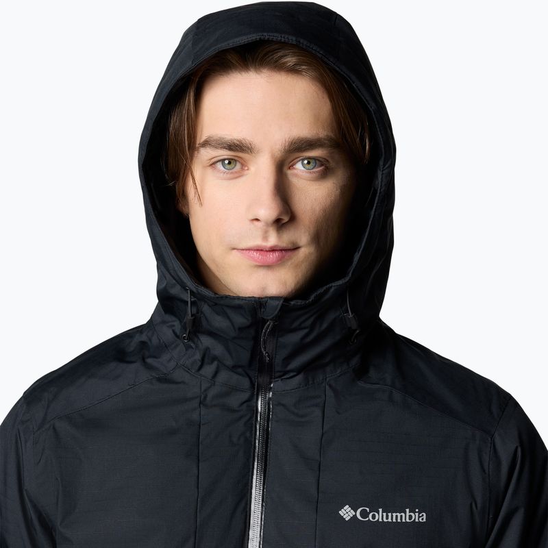 Gefütterte Jacke Herren Columbia Point Paark II Insulated black 6