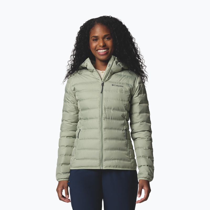Damen-Daunenjacke Columbia Lake 22 II Down Hooded safari