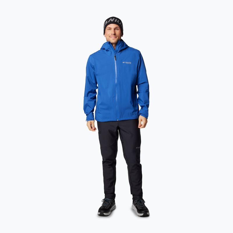 Regenjacke Herren Columbia Ampli-Dry II Shell mountain blue 2