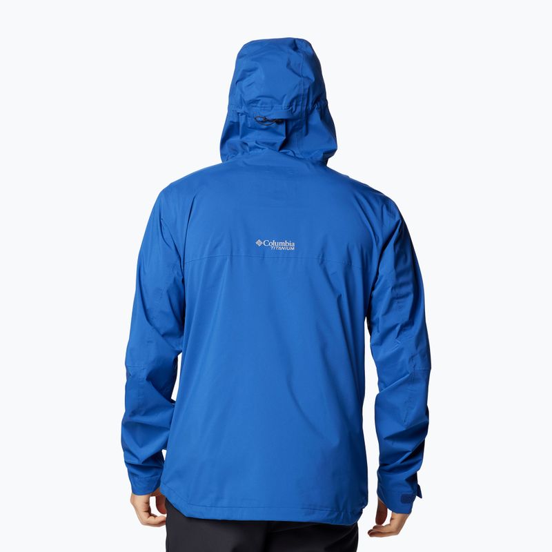 Regenjacke Herren Columbia Ampli-Dry II Shell mountain blue 3