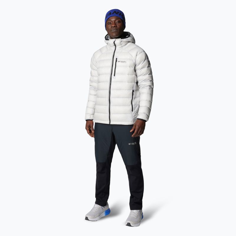 Herren Columbia Arctic Crest Daunenjacke mit Kapuze nimbus grau 2