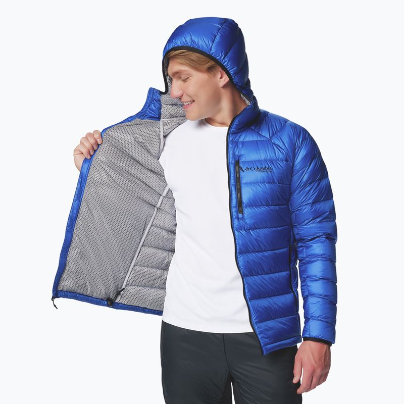 Columbia Arctic Crest Daunenjacke mit Kapuze Mountain Blue Jacket für Herren 6