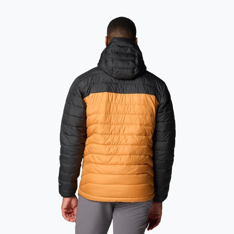 Columbia Powder Lite II Hooded sunstone/ shark down jacket für Männer 3