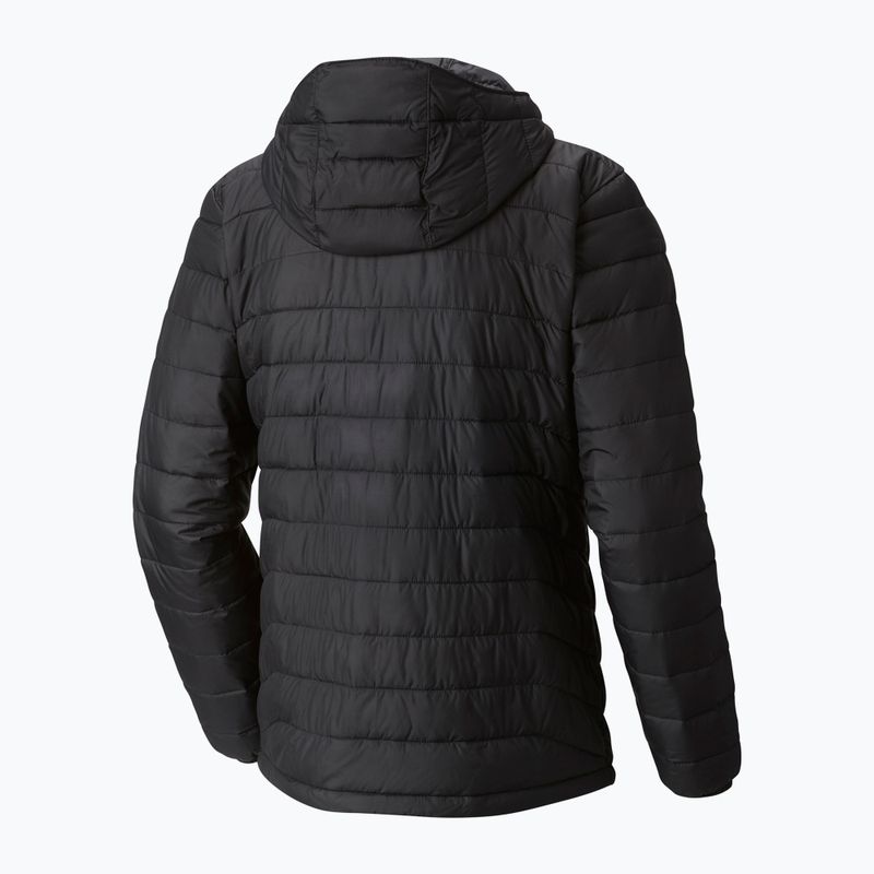 Columbia Powder Lite II Hooded schwarz Daunenjacke für Herren 10