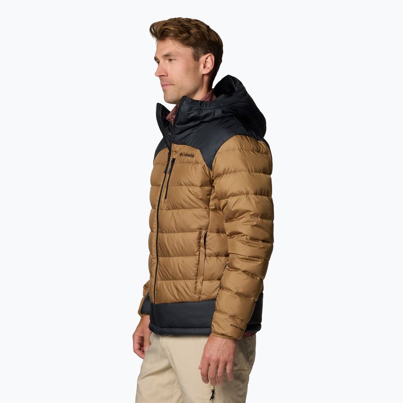 Herren Columbia Autumn Park II Down Kapuzenjacke delta/ schwarz 4