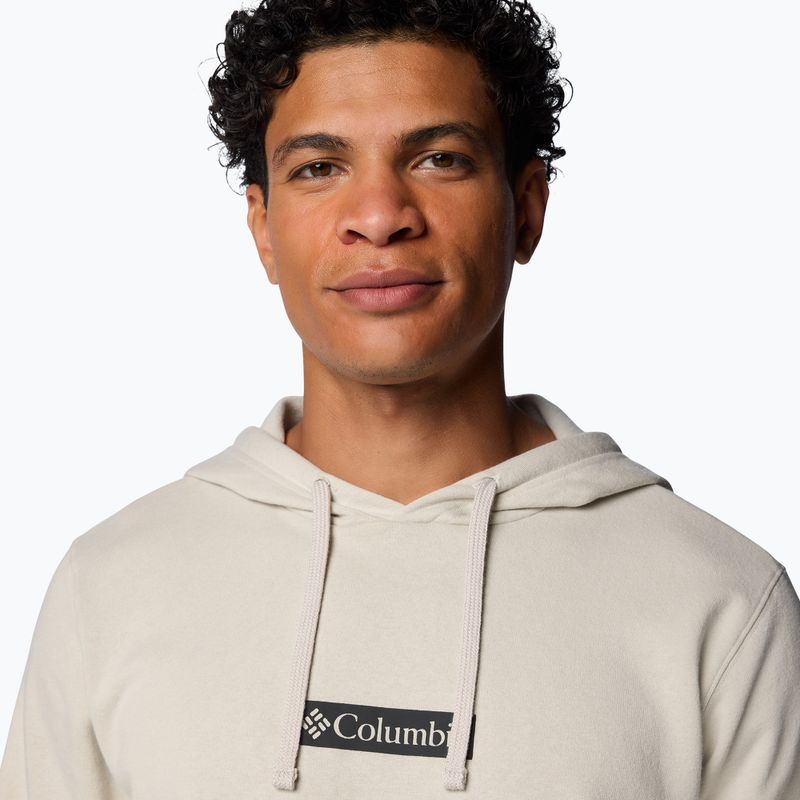 Herren-Sweatshirt Columbia Trek Hoodie dark stone/puff box gem 5
