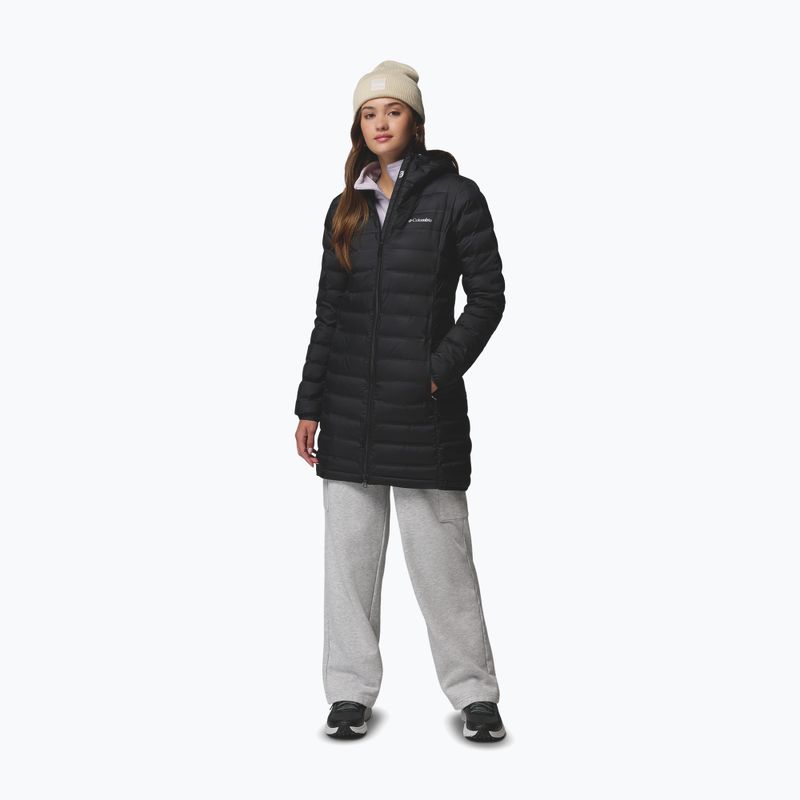Damen Daunenmantel Columbia Lake 22 II Down Long Hooded black 2