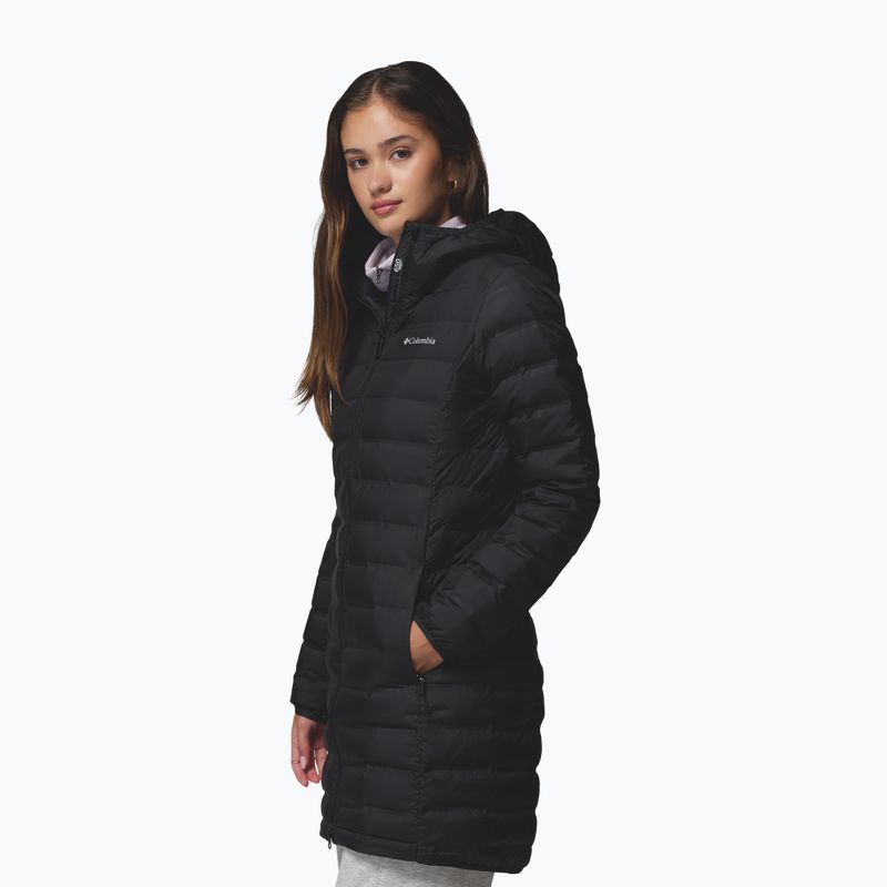 Damen Daunenmantel Columbia Lake 22 II Down Long Hooded black 4