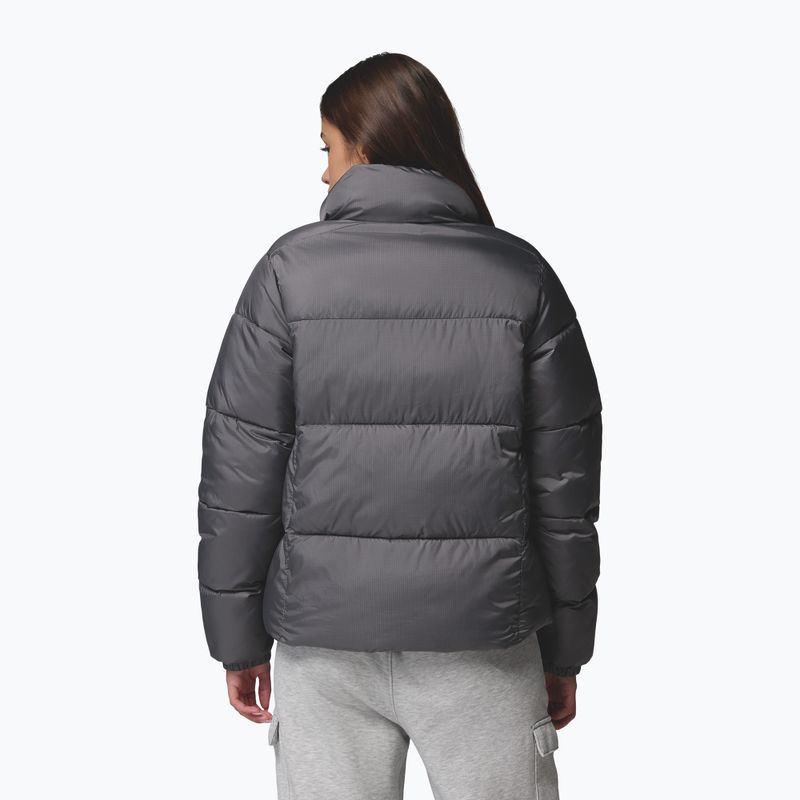 Wattierte Damenjacke Columbia Puffect II Full Zip city grey 3