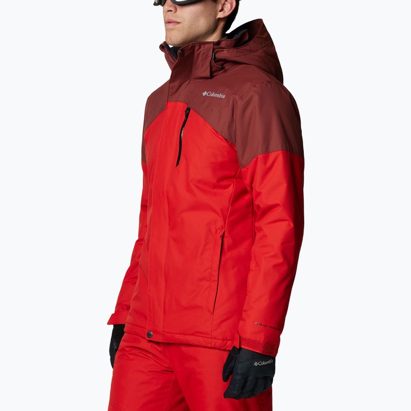 Skijacke Herren Columbia Last Tracks II sail red/spice 3