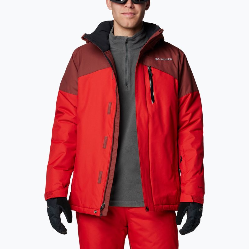 Skijacke Herren Columbia Last Tracks II sail red/spice 4