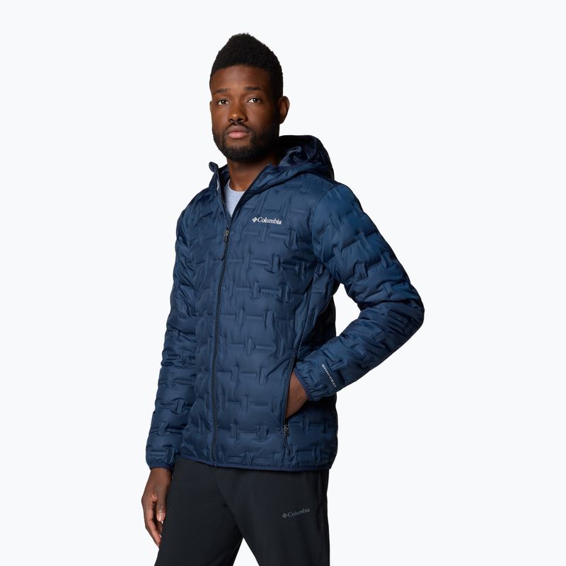 Herren-Daunenjacke Columbia Delta Ridge II Down Hooded collegiate navy 4