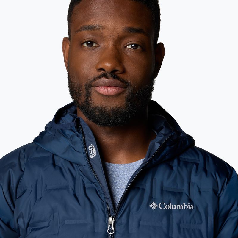 Herren-Daunenjacke Columbia Delta Ridge II Down Hooded collegiate navy 6