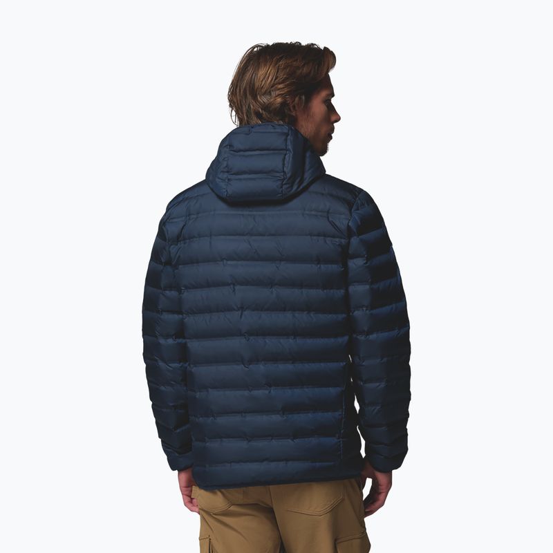 Herren-Daunenjacke Columbia Lake 22 II Down Hooded collegiate navy 3