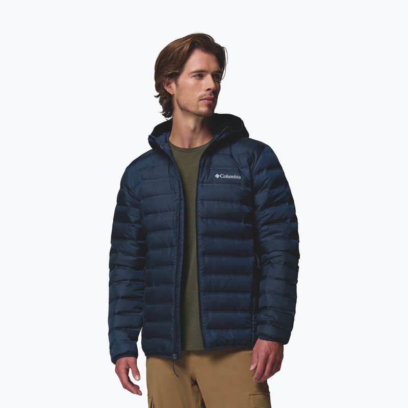 Herren-Daunenjacke Columbia Lake 22 II Down Hooded collegiate navy 4
