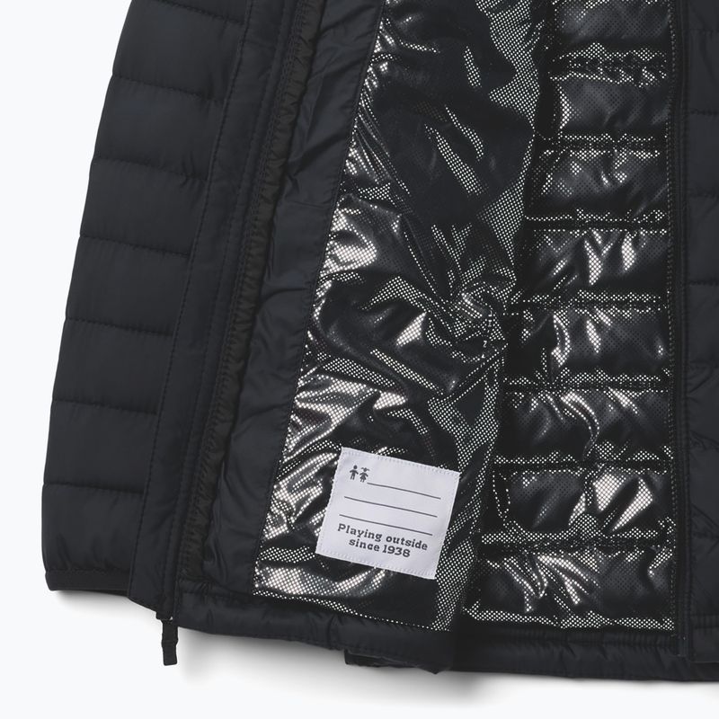 Kinderjacke Columbia Powder Lite II Hooded black 7