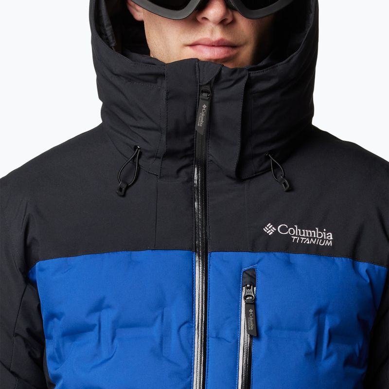 Skijacke Herren Columbia Wild Card IV Down mountain blue/black 5