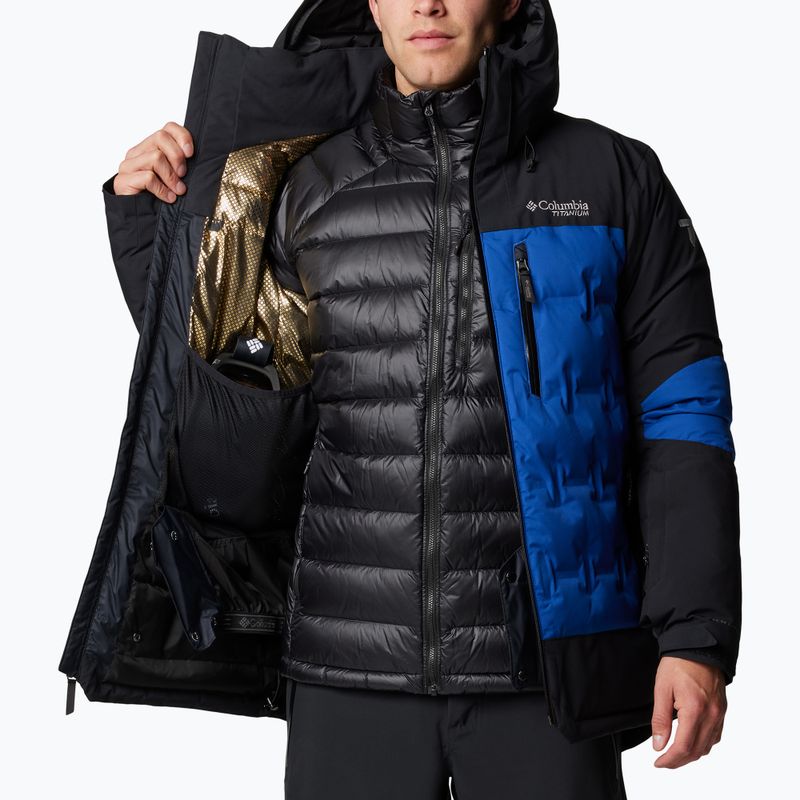 Skijacke Herren Columbia Wild Card IV Down mountain blue/black 9