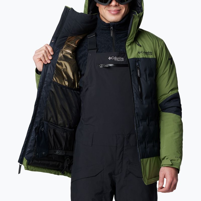 Skijacke Herren Columbia Wild Card IV Down black/canteen 10