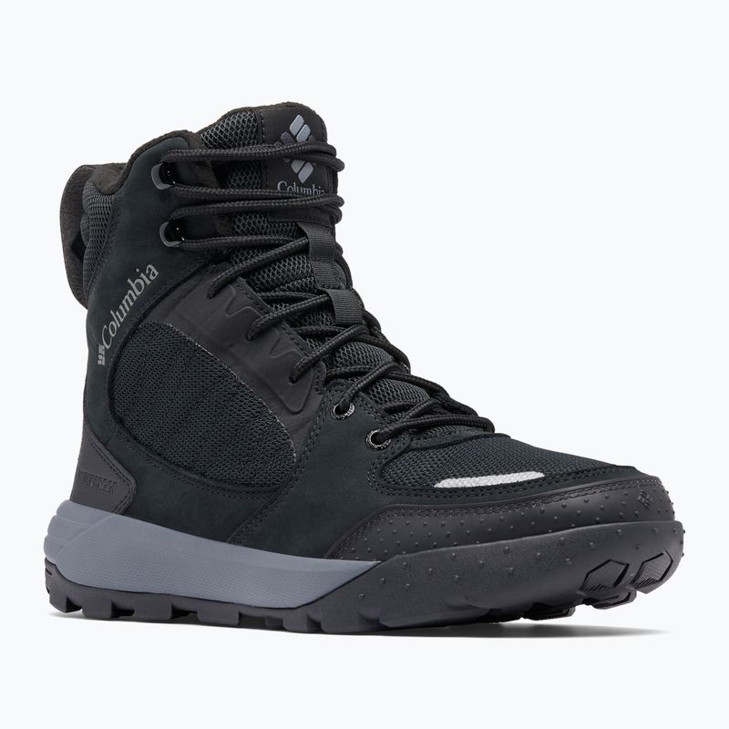Herren Columbia Portlander Stiefel Ohi schwarz/ ti grau Stahl 8