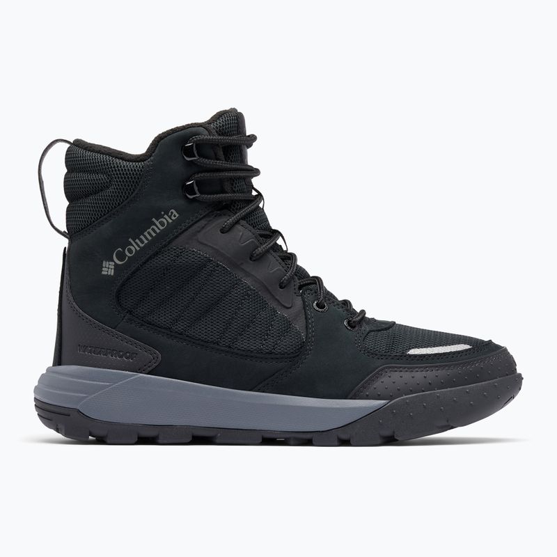Herren Columbia Portlander Stiefel Ohi schwarz/ ti grau Stahl 9