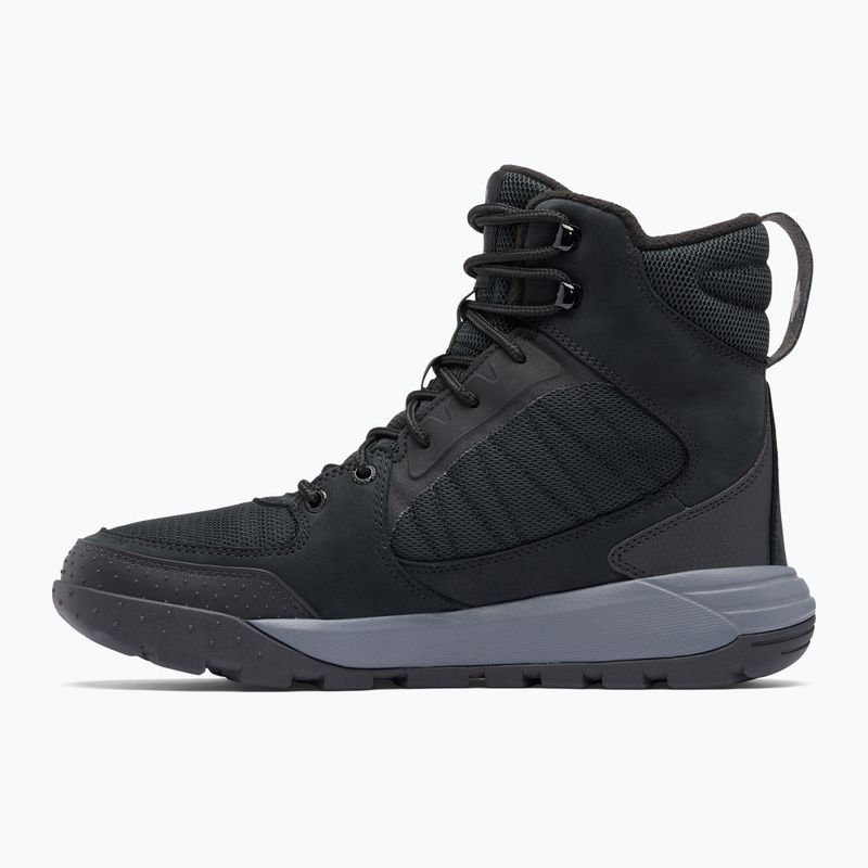 Herren Columbia Portlander Stiefel Ohi schwarz/ ti grau Stahl 10
