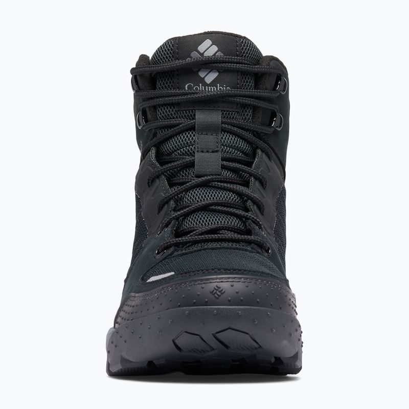 Herren Columbia Portlander Stiefel Ohi schwarz/ ti grau Stahl 11