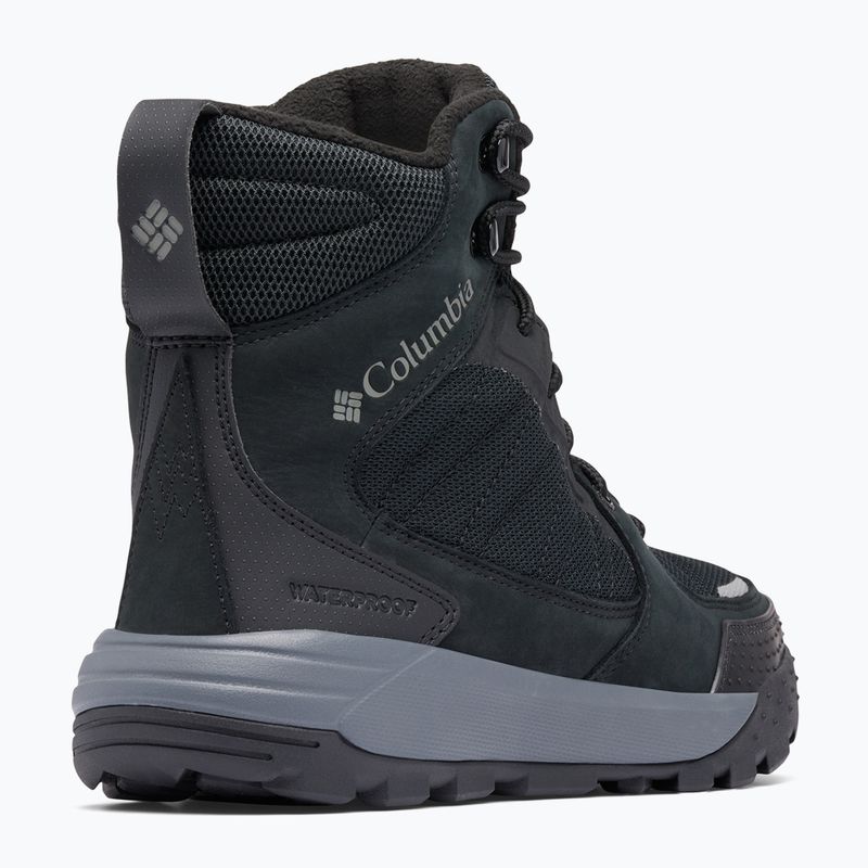 Herren Columbia Portlander Stiefel Ohi schwarz/ ti grau Stahl 13