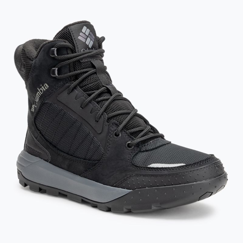 Herren Columbia Portlander Stiefel Ohi schwarz/ ti grau Stahl