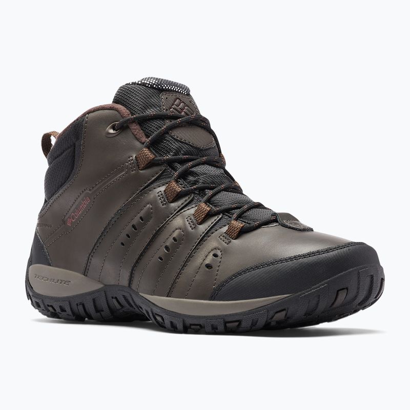 Columbia Woodburn Ii Chukka WP OH Cordovan/Granatrot Herrenstiefel 8