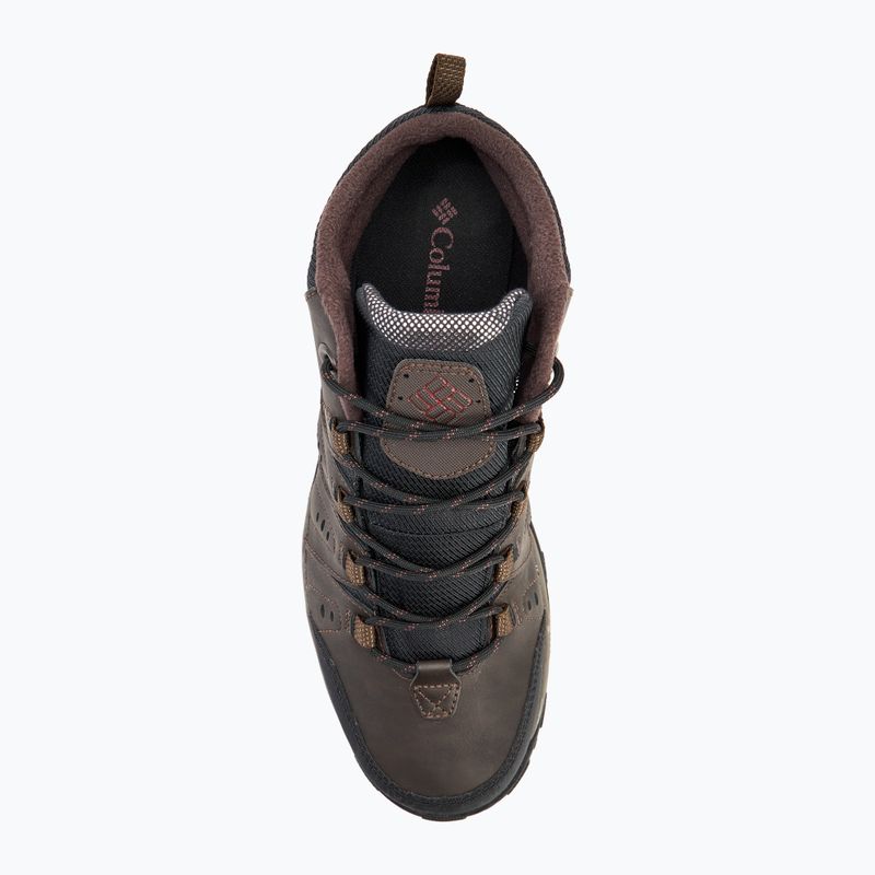 Columbia Woodburn Ii Chukka WP OH Cordovan/Granatrot Herrenstiefel 5