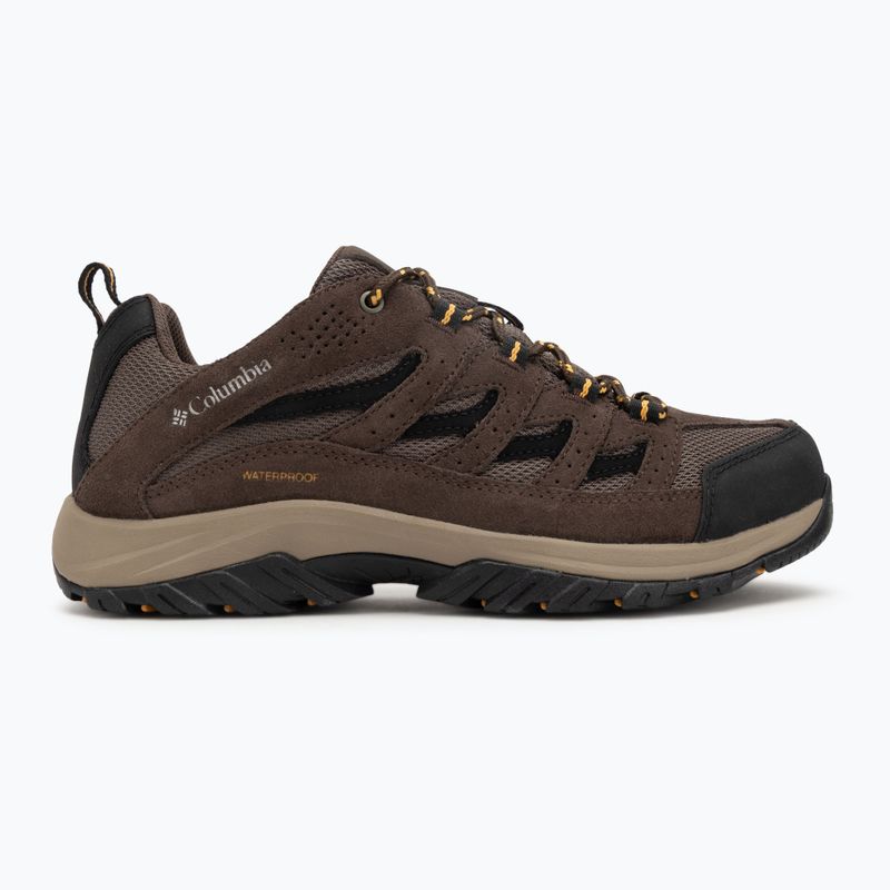 Herren Trekkingschuhe Columbia Crestwood Wp V2 mud/squash 2