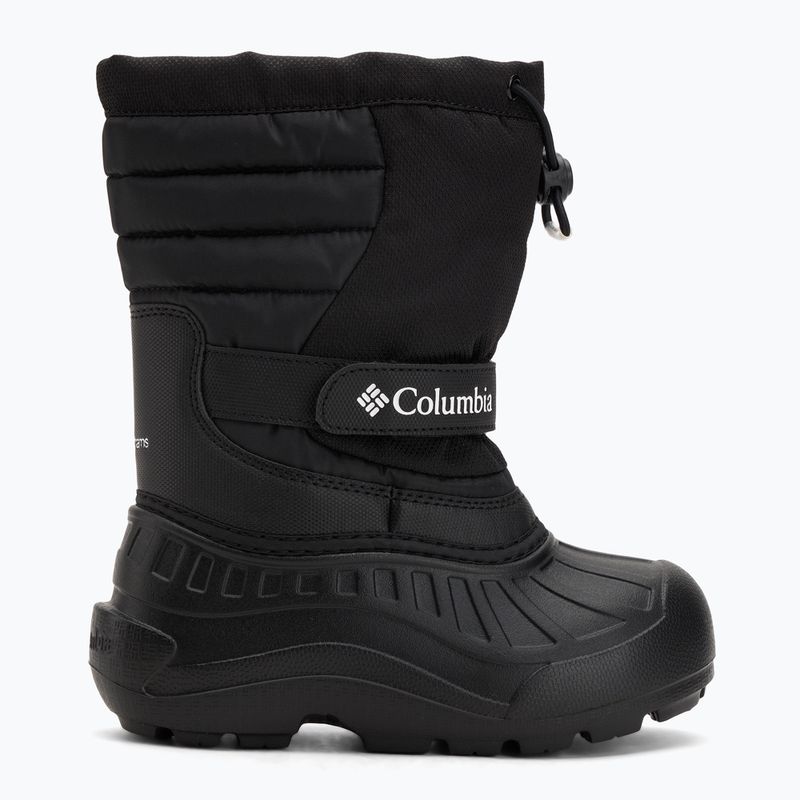 Kinder Schneestiefel Columbia Youth Powderbug Snowlite black/white 2