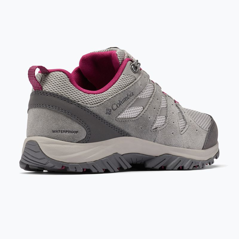 Damen-Trekkingstiefel Columbia Redmond III Wp ti titanium/ red onion 14