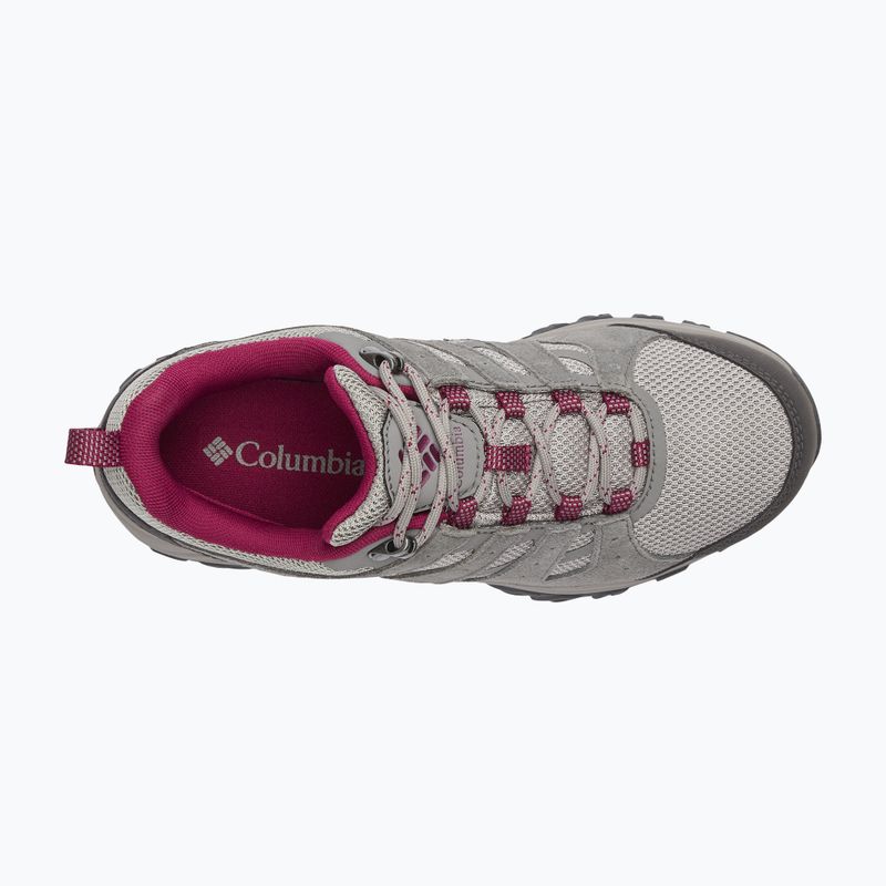 Damen-Trekkingstiefel Columbia Redmond III Wp ti titanium/ red onion 16