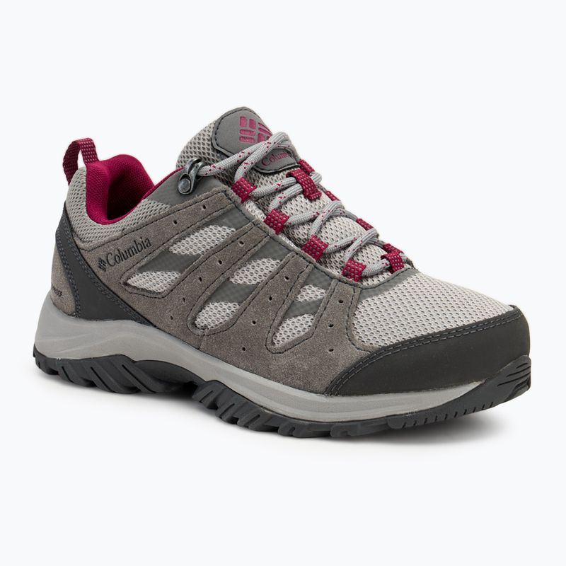 Damen-Trekkingstiefel Columbia Redmond III Wp ti titanium/ red onion