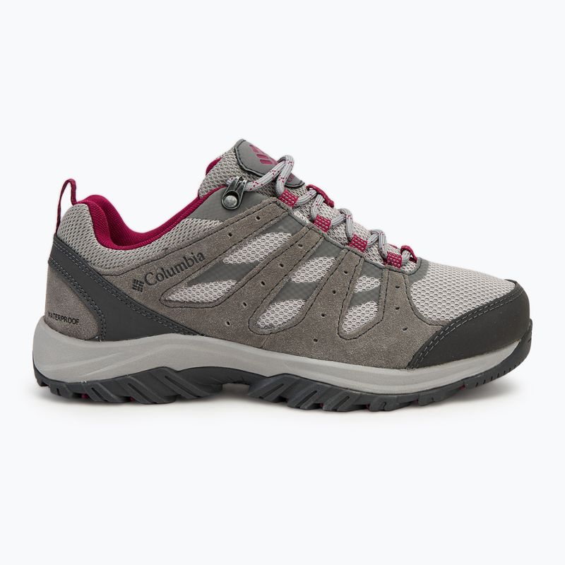 Damen-Trekkingstiefel Columbia Redmond III Wp ti titanium/ red onion 2