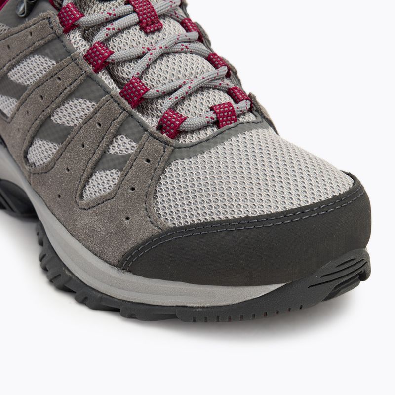 Damen-Trekkingstiefel Columbia Redmond III Wp ti titanium/ red onion 7