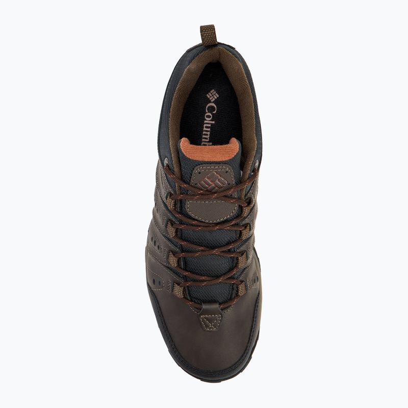 Columbia Woodburn II Waterproof Herren-Trekkingstiefel cordovan/ zimt 5