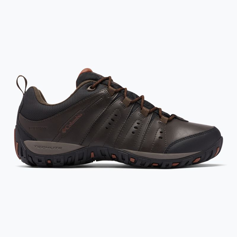 Columbia Woodburn II Waterproof Herren-Trekkingstiefel cordovan/ zimt 9