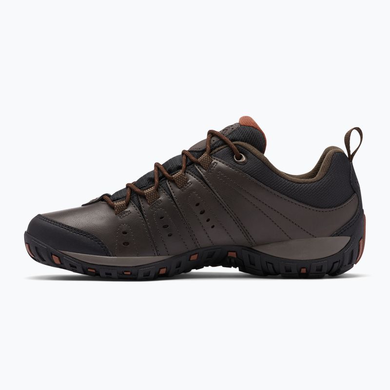 Columbia Woodburn II Waterproof Herren-Trekkingstiefel cordovan/ zimt 10