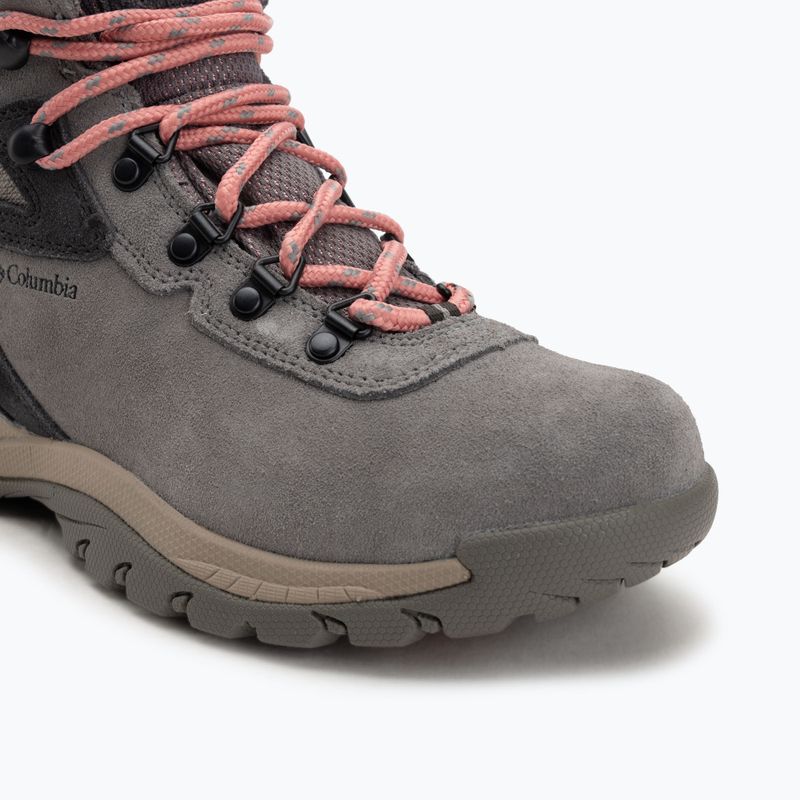 Damen-Trekkingschuhe Columbia Newton Ridge Plus Wp Amped Stratus/Canyon Rose 7