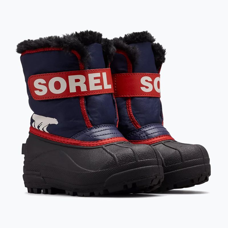 Sorel Childrens Snow Commander Schneestiefel nocturnal/segelrot 8