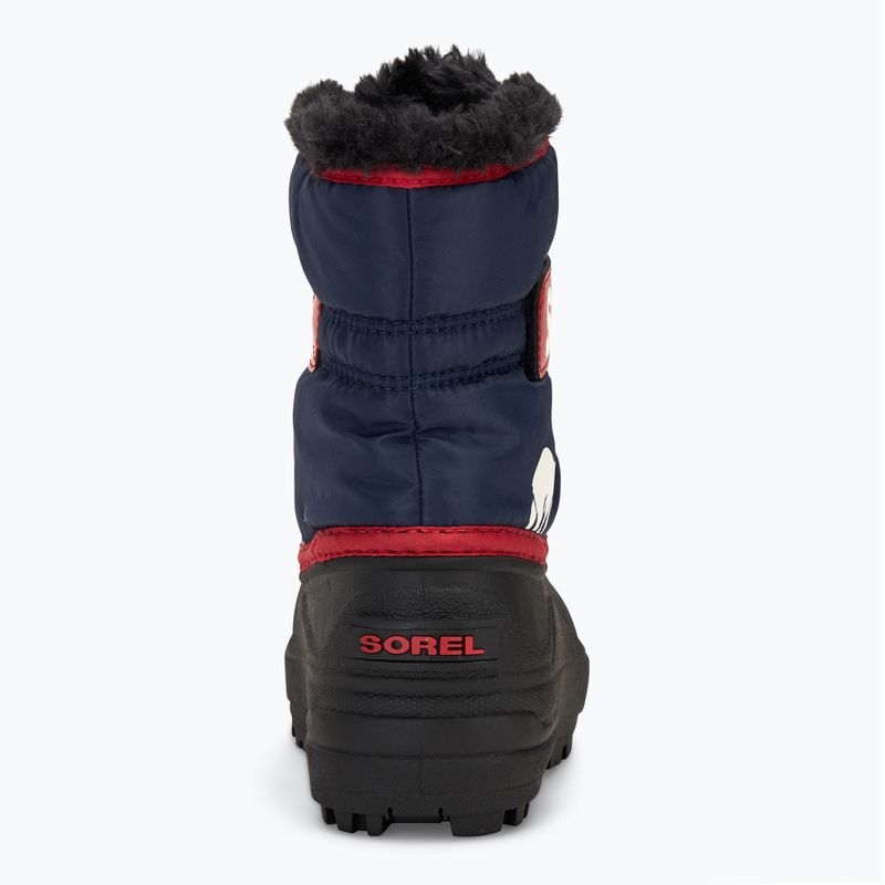 Sorel Childrens Snow Commander Schneestiefel nocturnal/segelrot 6