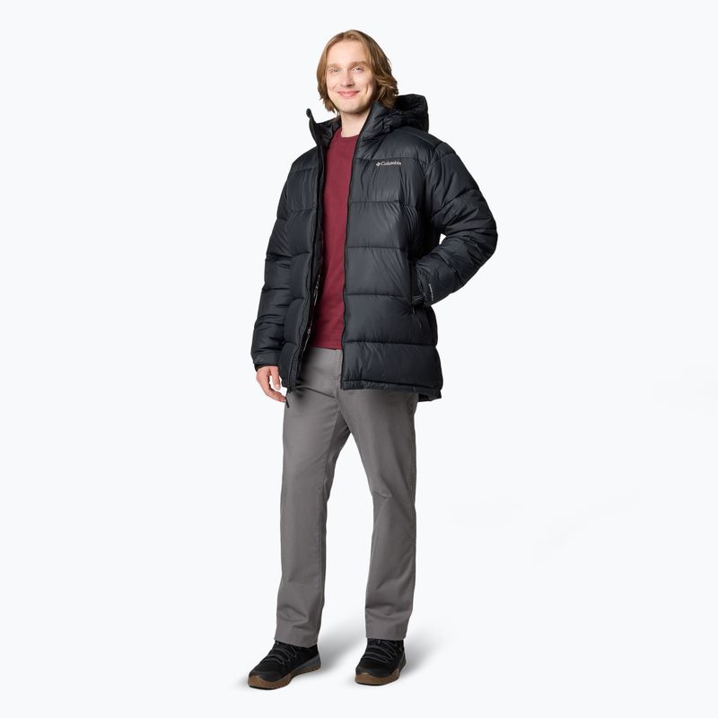 Herren Columbia Pike Lake Parka Daunenjacke schwarz 2