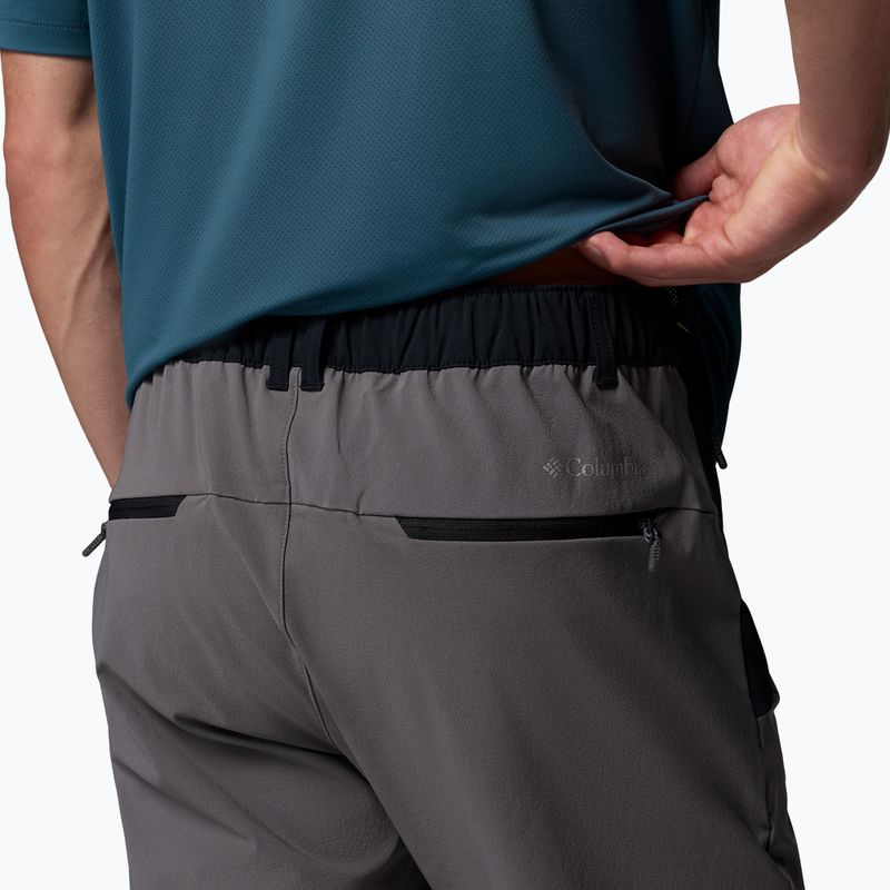 Herren-Softshellhose Columbia Tech Softshell city grey/black 6